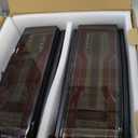 2PCS LED Rear Tail Light Compatible With Hummer H2 2003-2009 3-In-1 Reverse Light Brake Light Turn Signal Light(Smoke lens)