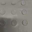 Rubbermaid Commercial Products Bath Tub and Shower Mat, 36-Inch X 18-Inch, White, Extra Long, Machine Washable, Safti-Grip Non-Slip Bathroom Mat with Suction Cups for Home/Hotel/Shower/Bathtub