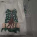 Toddler Girl Clothes 2 Piece Girls Outfits Set Print Bow Top and Belted Ditsy Floral Shorts for Spring Summer (S)