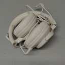 Botesty Sound Headphones Wired with Microphone, Over Ear Foldable 3.5mm Plug in Headphones Corded with 4.9ft Tangle-Free Nylon Cord for Tablet, Laptop, MP3/4, School, Airplane Travel (Beige)