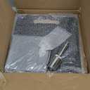 CS&BEAUTY Feather Flag Stand Base and Weight Bag for Feather Flag Pole,Heavy Duty Flag Pole Holder Flat Ground Stake for Swooper Flag and Feather Banner Pole (black)