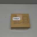 Mini Makeup Bag with Led Mirror, Small Travel Make up Bag 3 Light Modes Adjustable Brightness, for Women Organizer Cosmetic Bag, Portable Travel Train Toiletry Bag, for Pool Parties Work Touch-Ups (Gold)