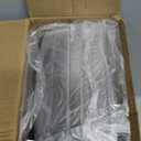 8 Pack Large Clear Plastic Drawer Organizer Bins - Acrylic Bathroom Drawer Organizer Trays - Heavy Duty Kitchen Drawer Dividers for Utensils - Non-Slip Storage Bins for Makeup, Bedroom, Office Desk