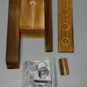 Ring Toss Games for Adults, Fast-Paced Interactive Toss Games with Shot Ladder Bundle, Outdoor Indoor Handmade Wooden Hook and Ring Game for Bars, Home, Large