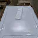 OVE Decors 54-in W x 32-in D Shower Base Pan Rectangle, Hidden Side Drain, White Acrylic, Reversible Design