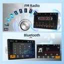 9 inch Wireless CarPlay Single Din Car Stereo 1 Din Touch Screen Car Play Android Auto Radio with Mirror Link/1080P/EQ Audio/SWC/Bluetooth/ 7 Collor Buttons +Backup Camera