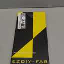 EZDIY-FAB PCIe 5.0 X16 Riser Cable,128GB/s Bandwidth, for RTX 50/40 & RX 9000/7000 GPUs, PCIe Extension Card, Backward Compatible with PCIe 4.0/3.0,Vertical GPU Mount,Straight-20cm,Black