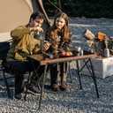 Naturehike IGT Camping Table, Height Adjustable, Expandable Cooking Area, Upgraded