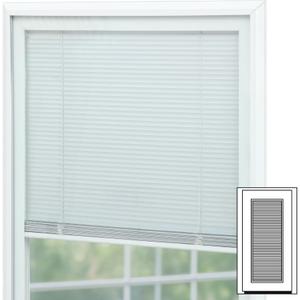 1 Pcs 24 x 66 Inches Door Blinds for Raised Frame Window with Single Glass Panels Inner Frame White Entry Door Blind Shade Window Glass Insert for Home Indoor Easy to Install Use Maintain