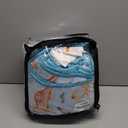 yescool Weighted Blanket 10 Pounds Weighted Lap Blanket, Glow in The Dark Dinosaur Heavy Blanket for Sleeping, Warm Minky Weighted Throw Blanket Gifts for 80-110lbs, 40"x60"