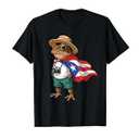 Coqui Frog Puerto Rico Flag Puerto Rican Taino Boricua T-Shirt, S