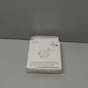 6 Ft Surge Protector Power Strip - 8 Widely Outlets with 4 USB Ports, 3 Side Outlet Extender with 6 Feet Extension Cord, Flat Plug, Wall Mount, Desk USB Charging Station, ETL,White