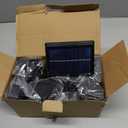 Solar Lights Outdoor, RGB 8 Colors, Dusk to Dawn Deck Light, Solar Deck Lights for Outside IP65 Waterproof, Backyard/Railing/Wall/Step/Patio/Fence(8 Pack,Black) (Warm White & RGB)