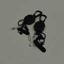 DELSWIN Heavy Duty Retractable Keychain, Badge Holder Retractable Clip, Badge Reel with 31Steel Cord, Key Ring, Lobster Claw Clasp and Phone Tethers (2 Pack)