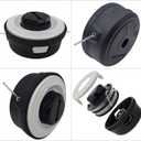C3-2 Trimmer Head for Stihl Autocut C3-2 FSA57 FSE52 FSA 57 FSE 52 Weed Eater String Trimmer Head Replaces 4009-710-2106,Weed Wacker Replacement Parts with 0.080" Pre-Wound Double Line,2-Pack