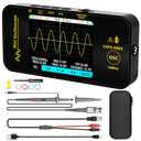 BSIDE Handheld Oscilloscope 3.2'' TFT Display Portable Digital Oscilloscope 10MHz Bandwidth Automotive Oscilloscope 48MSa/s Sampling Rate Trigger Function Auto/Nomal/Single