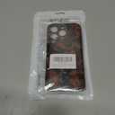 Tortoise Shell Phone Case for iPhone 15 Pro Cute Cases, Camera Protective Shockproof Soft Slim Brown Black Cheetah Leopard Animal Pattern Design Women Girls Girly Phone Cover for iPhone 15 Pro