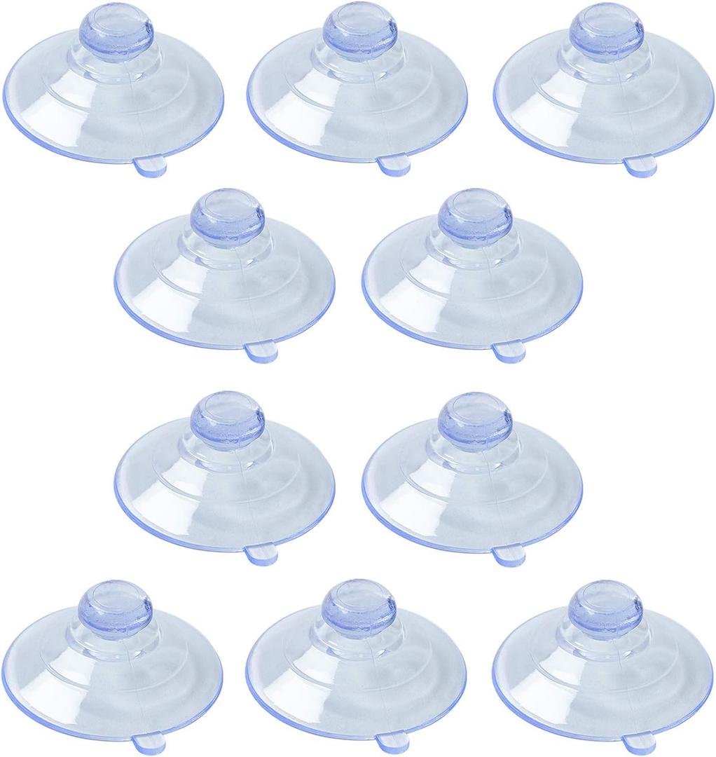 QDiShi 10 Pcs Radar Detectors Suction Cups for Clear Cobra Escort and Beltronics Radar Detector Mount