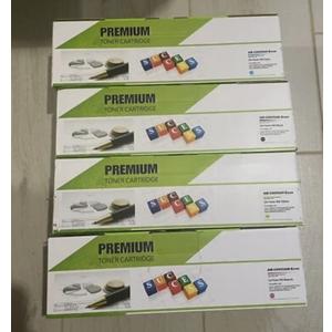 4 Pack Compatible 055 Color Ink Toner Cartridges Set (Black Cyan Magenta Yellow)
