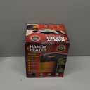 Handy Heater Instant Heat - Copper Infused Ceramic Technology Space Heater, 1200 Watts, Portable Heater for Office, Bedroom or Any Indoor Space, Adjustable Heat, Quiet & Cordless Personal Heater