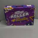 Nattork Kids Roller Skates for Girls Boys Kids, Quad Skates Butterfly and Flower with All Light up Wheels - Birthday Gift for Indoor Outdoor Sports (Large(5-8US), Purple)