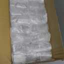 100 Pcs 4 oz Plastic Juice Shot Bottles with Caps, Clear Ginger Shots Bottle with Lids, Small Bottles for Liquids, 4 oz Plastic Reusable Leak Proof Mini Containers for Juice, Milk, Ginger, Whiskey, Water