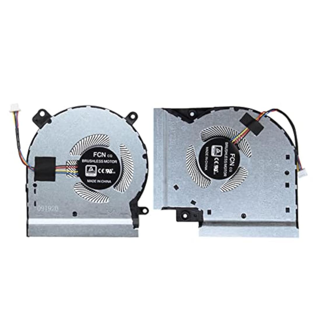 Fleshy Leaf CPU+GPU Cooling Fan for ASUS ROG Strix Scar II GL504 GL504G GL504GS GL504GM GL504GV GL504GW GL504GV-DS74 GL504GW-DS74 Series DFSCK221051820 FK7T DFSCK221151810 FK7U