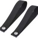 Car Hood Loop Straps 2 Pieces Nylon, Loop Tie Down Straps for Canoe Kayak