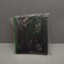 EYROZILL Zipper Portfolio Binder, 3 Ring Leather Binders 1-Inch Capacity for 8.5x11, with Document Pockets, Card Slots & Phone Holder (Black)