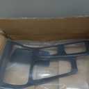 Acouto Gear Shift Panel Trim Cover Fit for 5 Series F10 2011-2016 Car Interior Center Console Gear Shift Box Panel Frame Cover Trim Decoration Car Interior Accessories(Carbon