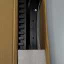 Bamboo Dining Bench, 35 inch Farmhouse Decor Indoor Kitchen Table Bench, Entryway Shoe Rack Bench Solid Bamboo Benches for Living Room, Hallway, Bedroom, Bathroom (Long, Black)