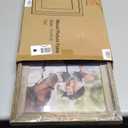 Rustic 5x7 Picture Frame, Reclaimed Barnwood Photo Frame with Tempered Glass, Distressed Finish, Perfect for Family Galleries. Can be Mounted Horizontally or Vertically, or Used as a Tabletop Display