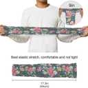 Dussdil Gardening Sleeves with Thumb Hole Garden Farm Sleeves Sun Protection Cooling Cover Up Arm Sleeves for Women Men (Multicolor 01)