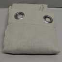 NICETOWN Privacy Semi Sheer Linen Curtains Extra Long 108" Long, Grommet Linen Blend Elegant Vertical Semitransparent Panels for Farmhouse/French Door, Sage Green, 104" W Total 2 Panels