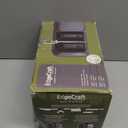 EdgeCraft E317 Electric Knife Sharpeners for 20-Degree Straight and Serrated Knives Diamond Abrasives Precision Angle Control, 2-Stage, Gray, (SHE317GY11)