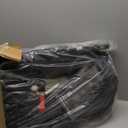 Smug 3 Wheels Pet Stroller, Dog and Cat Strollers, Storage Basket and Cup Holder, Breathable Mesh, Lightweight Travel Carrier, Waterproof and Foldable for Small Pets Outdoor Walk, Black