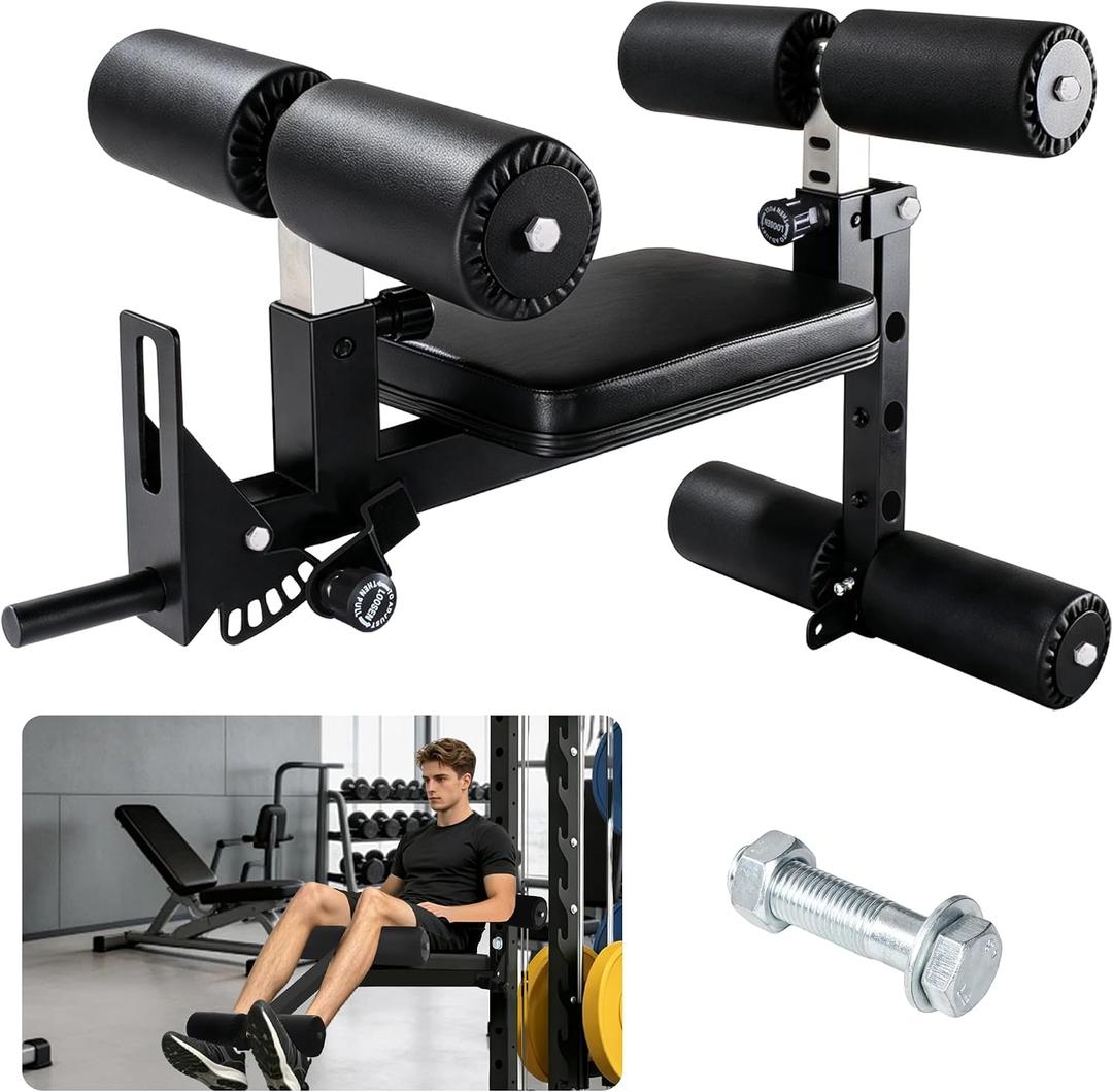 Leg Extension Curl Attachment for Power Rack 2x2 2x3 3x3 Home Gym
