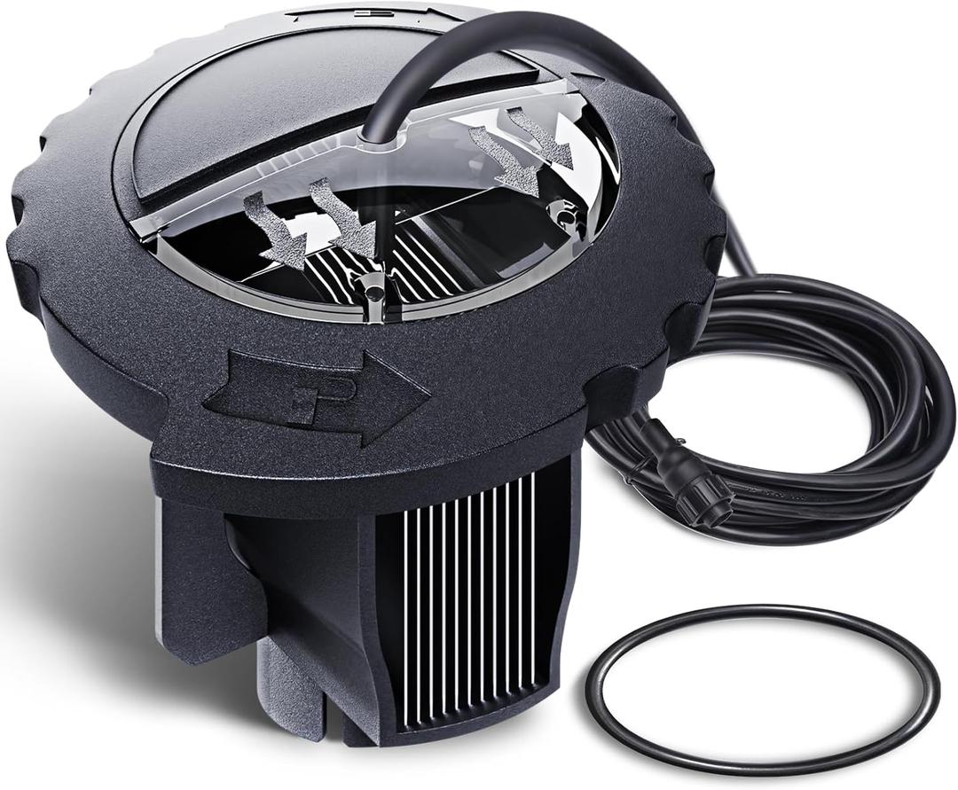 New R0693900 Salt Cell Assembly Replacement for Jandy Pro Series TruClear TRUCLEAR11K/ 11KU Salt Water Pool Chlorinator System- Noble Metal Coated Titanium Blades & Seal Gasket, 50% Chlorine Savings