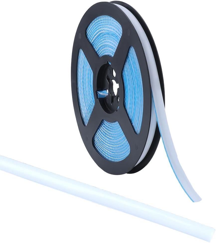 GORGECRAFT 20Ft Caulk Strip 1/3" Self Adhesive White Shower Tub Toilet Caulking Gap Tape Moulding Trim Strip Decorative Sealing Sealant Tape for Stove Sink Bathroom Corner Ceramic Tile Wall Edge
