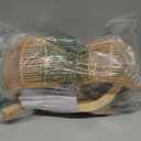 Plug in Wall Sconce,Farmhouse Wicker Wall Lamp Plug in,Hand Woven Rattan Wall Light Farmhouse Rustic Boho Sconces Wall Lighting for Living Room Bedroom (2 PACK, 2 Packs 7.87IN Rattan)