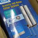 LCF 𝐒𝐢𝐥𝐯𝐞𝐫 𝐈𝐨𝐧𝐬 Enhanced Gravity Water Filter System, Reliable Alternative to Berkey Water Filter System, NSF/ANSI 42&372 Standard, Reduces 99% Chlorine, 6 Filters, Water Level Spigot, 3Gal