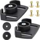 490-241-0038 Snowblower Skid Shoes Wheel - Fit Most 2-Stage and 3-Stage Snow Thrower Snowblowers - Compatible with MTD Troy-Bilt Cub Cadet Crafstman Husqvarna Yard-Man Ariens