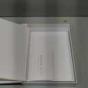 Beautiful Decorative Books - Set of 2 Linen Boxes Enhance Your Coffee Table, Bookshelf or Mantel Decor - Stylish Fake/Faux Books for Modern Home Decoration, Photo Storage and as a Keepsake Box (Blue-beige)