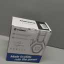 Ozeino Wireless Gaming Headset with Flip Microphone, RGB Lighting Gaming Headphones for PS5, PS4, PC  2.4GHz USB & Type C Transmitter