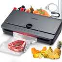 Yarmisun Vacuum Sealer for Food 90Kpa Powerful Vacuum Sealing Machine 7 in 1 Modes with Freshness Storage Bag Powerful Big Size (No pressing needed)