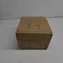 BAYN 2 Packs Solar Hanging Basket Planters for Plants Outdoor, Self Watering White Flower Plants Pots with Solar Light Drainer for Balcony Patio Garden Outdoor Decoration