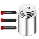 1000g Calibration Weight, M1 High Precision Scale Weights, for Digital Scale, Kitchen Scale (1000g)