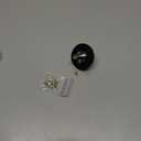 Bathtub Drain Stopper, Durable Metal Lift-and-Turn Tub Stopper, 2 Threading Adaptor 3/8 Inch and 5/16 Inch, Chrome