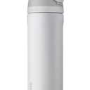 Owala FreeSip Insulated Stainless Steel Water Bottle with Straw, BPA-Free Sports Water Bottle, Great for Travel, 24 Oz, White