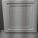 Art3d PVC Ceiling Tiles, 2'x2' Plastic Sheet in White (12-Pack)